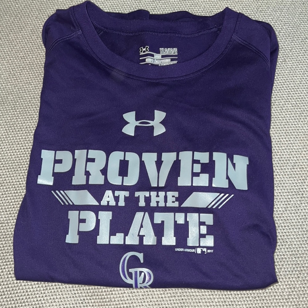 colorado rockies under armour t-shirt